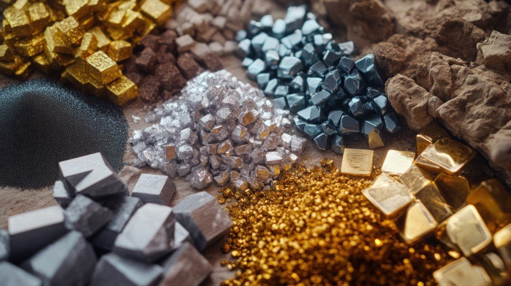 Elemental Abundance: A Visual Display of Precious Metals